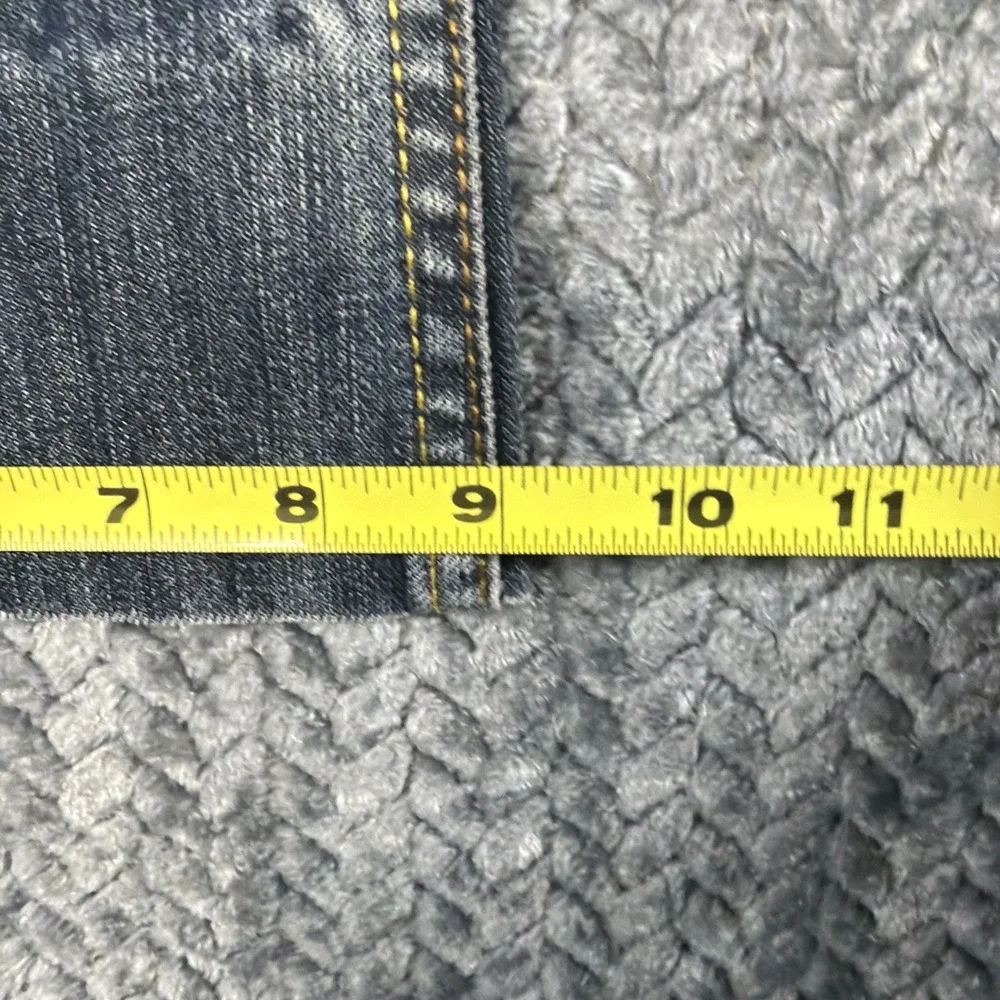 Vintage Levis 512 Slim Taper‎ Stretch Mens Jeans 33X34 Dark Blue